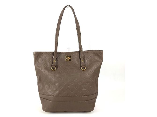 Borsa a Spalla Citadines PM in Monogram Empreinte Louis Vuitton Marrone