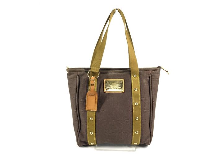 Bolsa tote Cabas MM Antigua da Louis Vuitton Marrom