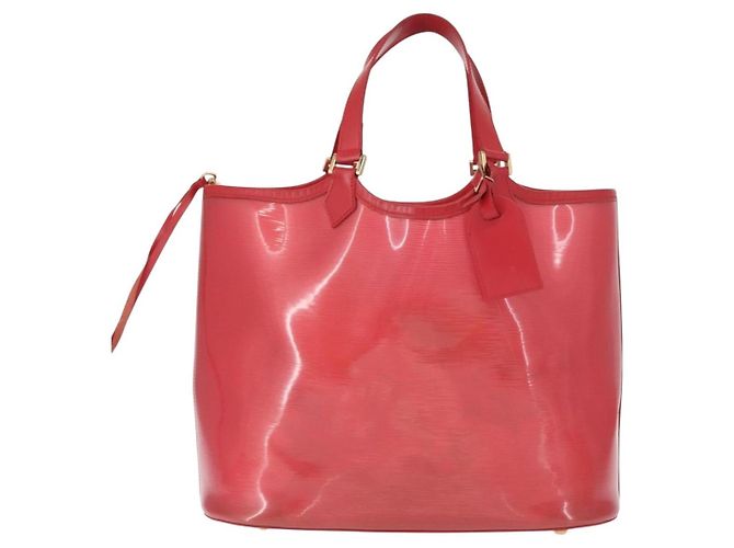 Louis Vuitton Plage Lagoon Bay Vinyl Epi Leather GM Rosso