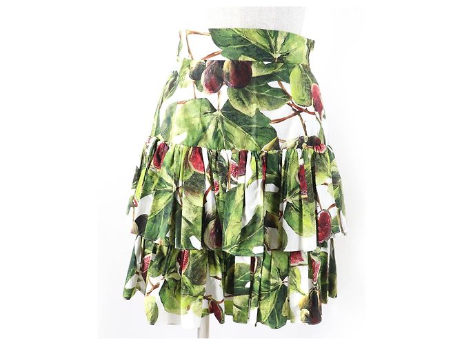Dolce & Gabbana Falda de algodón F4BCRT Dolce&Gabbana Multicolor