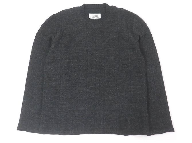 Maison Martin Margiela Acryl-Schurwollpullover MM6 Maison Margiela SH0HL0011