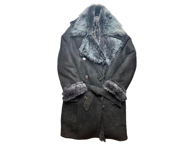 Marmont Doppelt gefütterte Gucci AW 1995 Schwarz