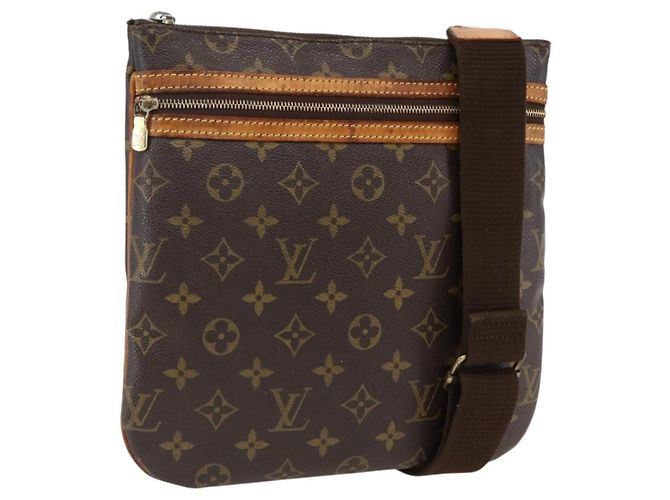 LOUIS VUITTON Monogram Pochette Bosphore Schultertasche M40044 LV Auth ep13462 Monogramm