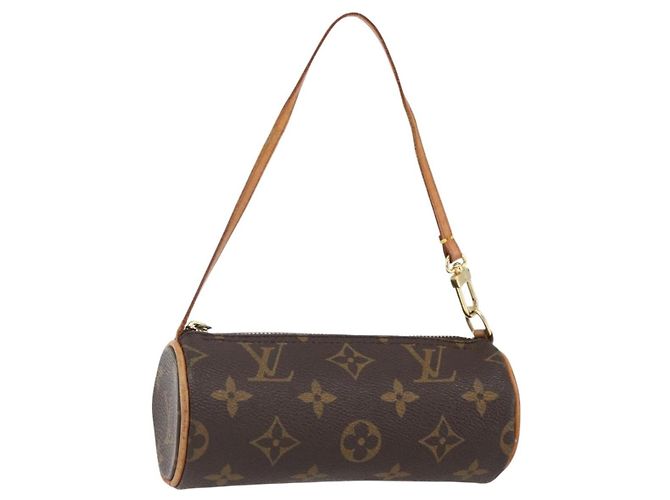 LOUIS VUITTON Monogramm Papillon Tasche LV Auth 170866