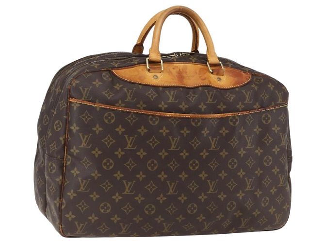 LOUIS VUITTON Bolsa Boston Alize 24H Monograma M41399 Auth LV ka2463