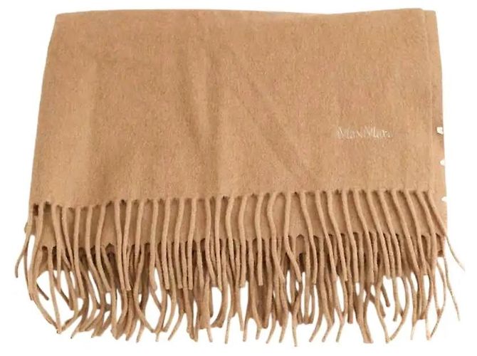 Max Mara Kaschmir-Schal in Camel Kamel