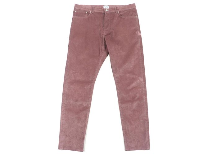 Calças de algodão Dior×Cactus Jack Rosa