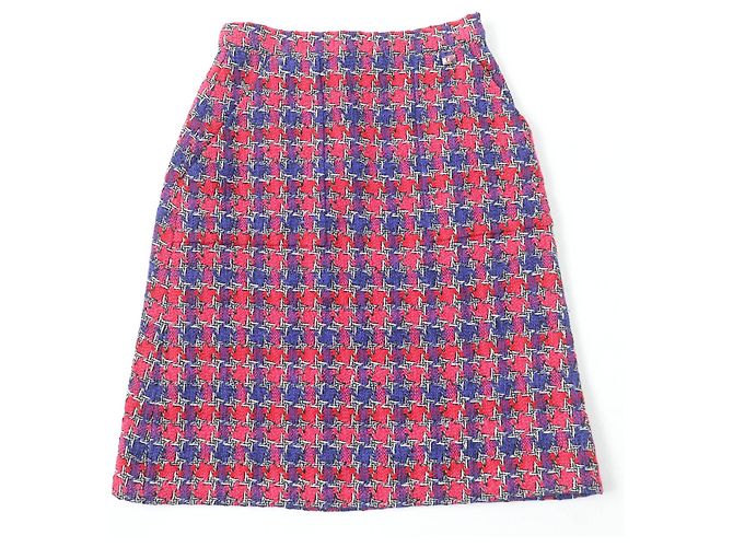 Timeless Gonna in seta e cotone Chanel P51393V38323 Multicolore