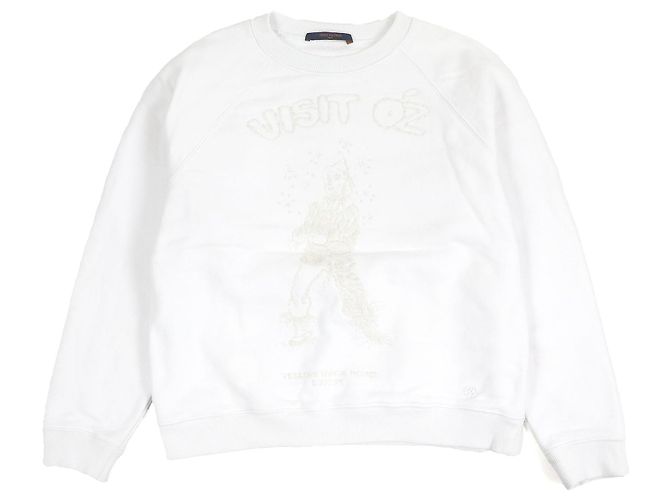 Felpa in cotone Louis Vuitton Il Mago di Oz Bianco