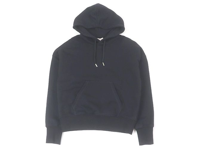 Pull en coton brodé du logo Parker d'Alexander McQueen Noir