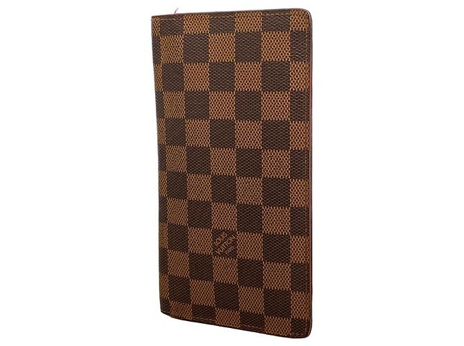 Portafoglio Lungo Brazza Damier Louis Vuitton Damier ebene