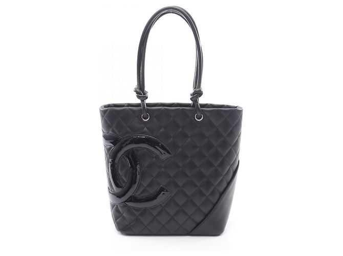 Chanel Cambon Medium Tote Bag Black