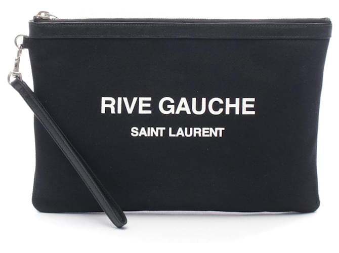 Sac à main/Clutch Yves Saint Laurent Rive Gauche Noir 