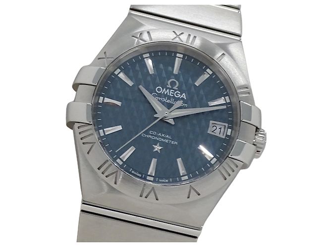 Relógio automático OMEGA Constellation Masculino com Data Co-Axial