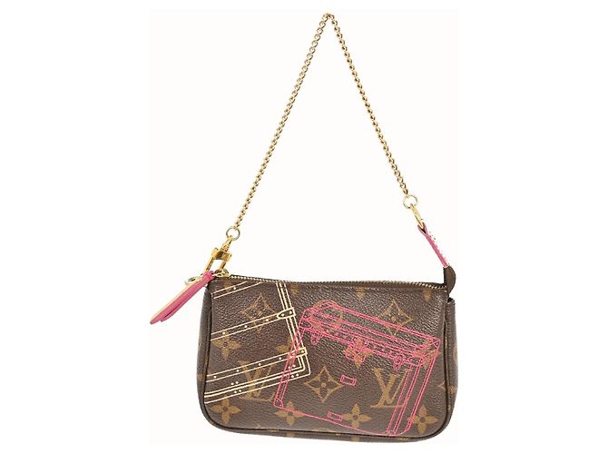 Pochette Accessoires Édition Limitée Monogram Canvas Mini Louis Vuitton Marron