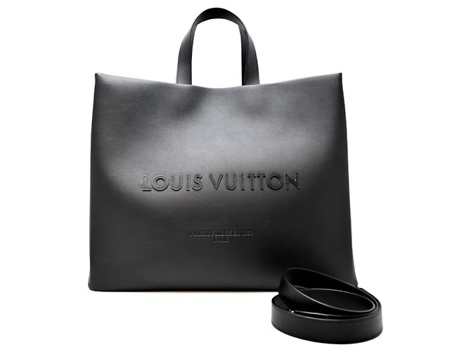 Schwarze Lammleder-Tote von Louis Vuitton