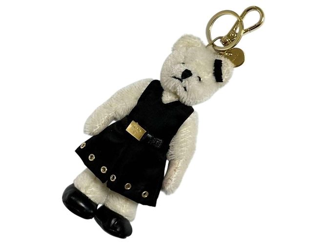 Prada Large Size Teddy Key Ring Charm