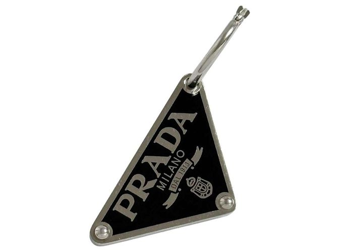 Prada Silber 925 Tropfenohrringe