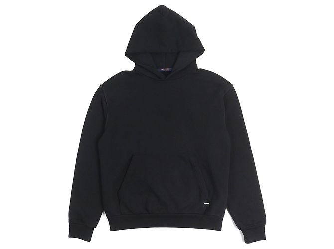 Baumwollpullover mit Logo der Staples Edition von Louis Vuitton Schwarz