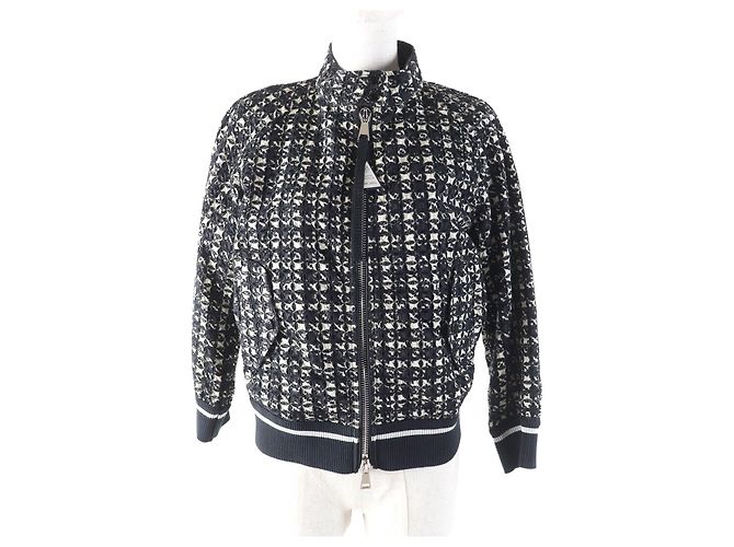 Giacca in nylon FIADONE di Moncler Nero Beige