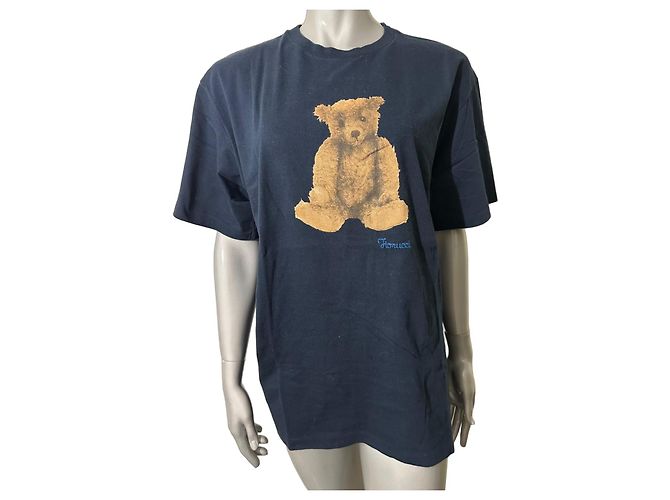 Autre Marque Herren- oder Damen-T-Shirt Marineblau 