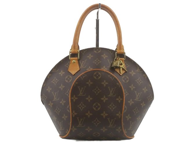 Bolsa Ellipse Louis Vuitton em canvas Monogram MM Marrom