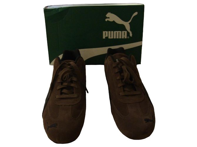 Baskets Puma Speedcat en daim marron Marron foncé