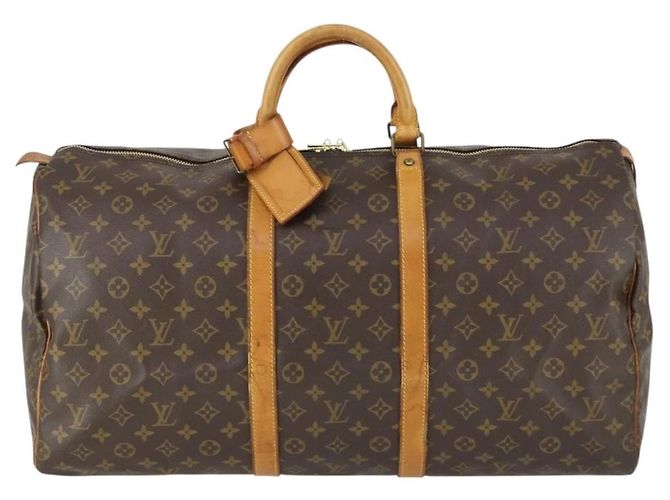 Louis Vuitton Keepall Monogram Canvas 55 Marrom