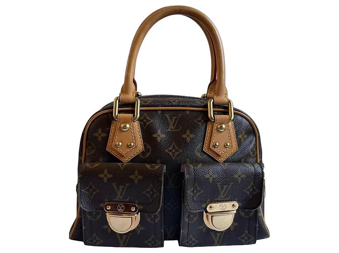 Louis Vuitton Manhattan PM Monogramm Braun