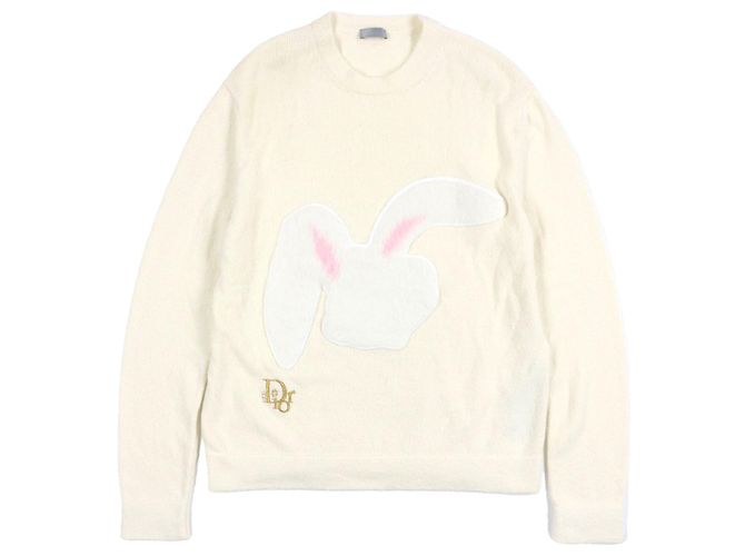 Dior ERL Baumwollpullover Beige Roh 
