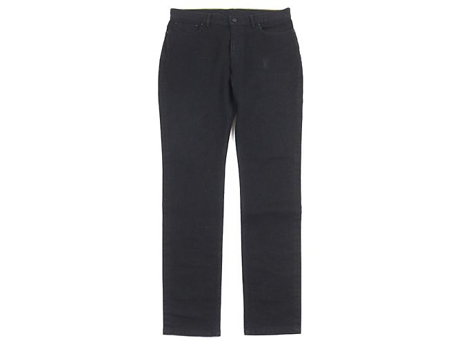 Pantalon en denim stretch slim Louis Vuitton Noir