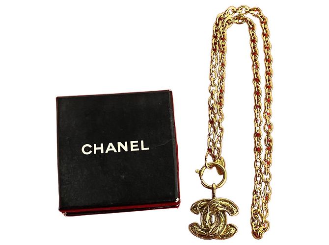 Classique Collier Coco Mark de Chanel Doré