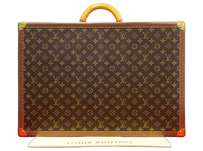 Baule Monogramma Louis Vuitton Marrone