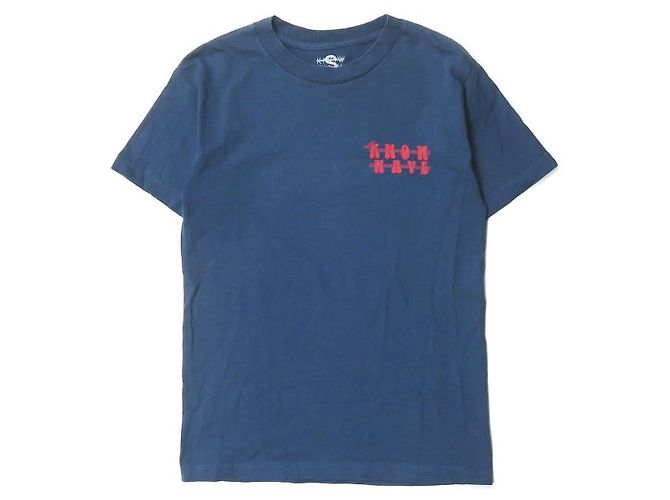 Autre Marque T-shirt in cotone Know Wave LQQK Studio Blu