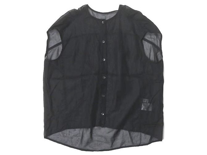 Autre Marque Top in cotone BEAMS LIGHTS Nero