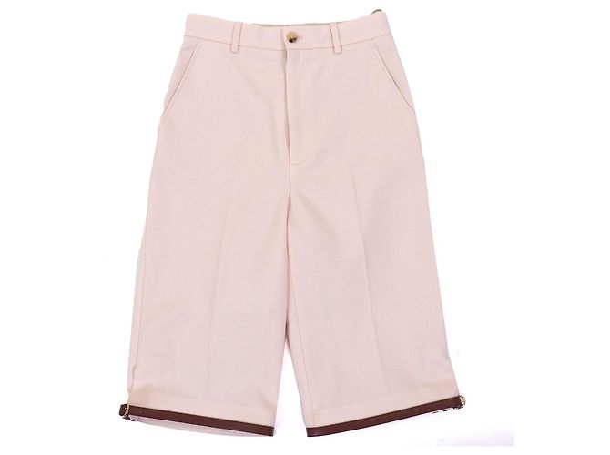 Bermuda shorts Gucci em mohair Rosa Bege