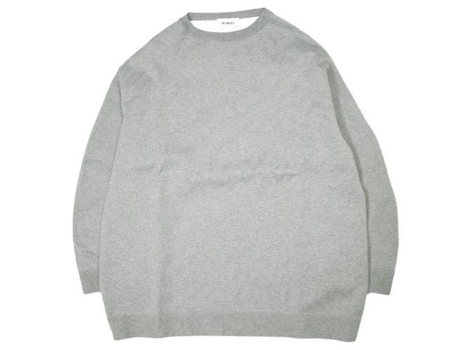 Autre Marque STONE WASHED COTTON Sweatshirt von Hed Mayner Braun