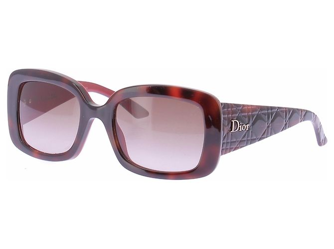 Dior Occhiali da sole squame interno rosso