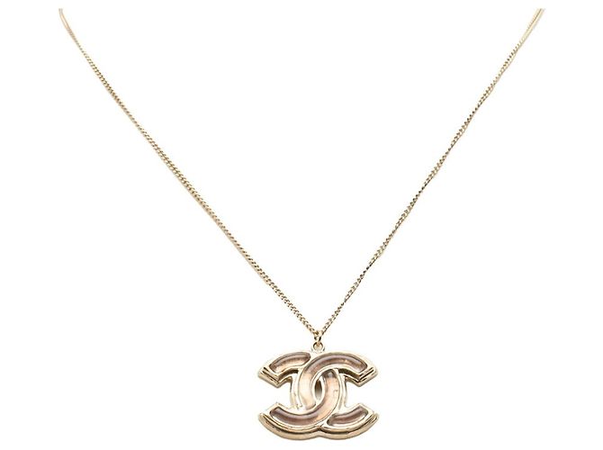 Collana Placcata Oro Chanel Coco Mark D'oro