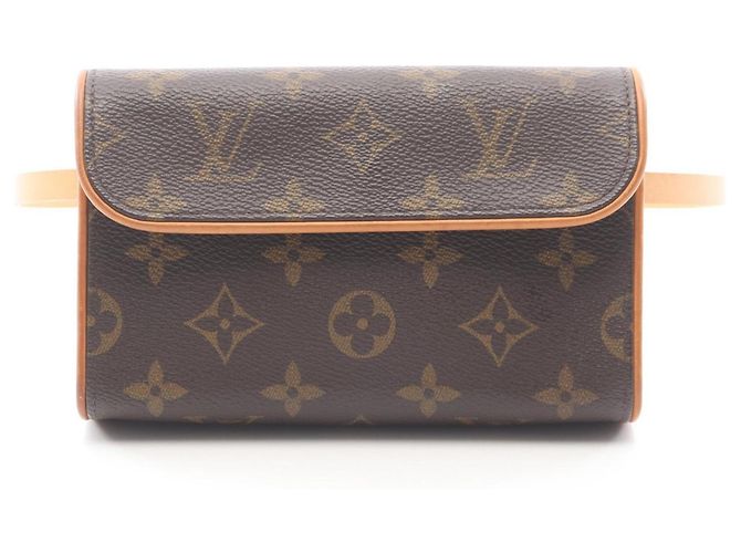 Bolsa de cintura Florentine da Louis Vuitton Marrom Monograma