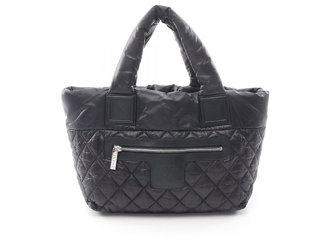Sac à main petit modèle Coco Cocoon de Chanel Noir Bordeaux