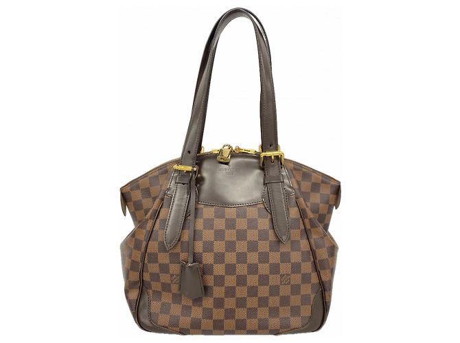 Borsa Louis Vuitton Damier Verona MM Ebano Damier ebene