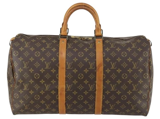 Louis Vuitton Keepall Monogram Canvas 50 Marrom