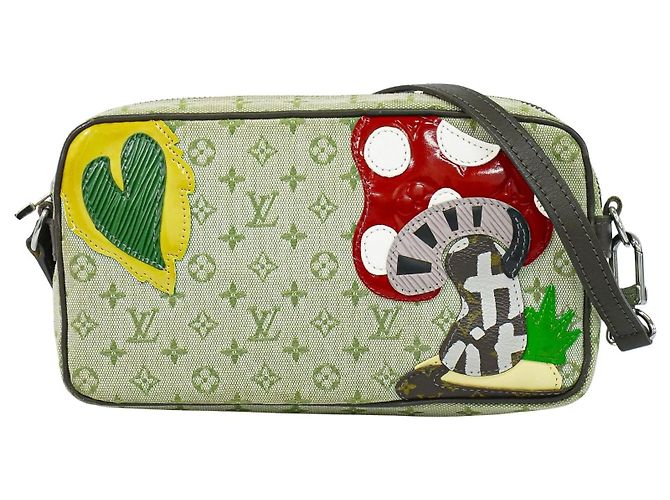 Pochette Monogram Patchwork Conte De Fees di Louis Vuitton Cachi