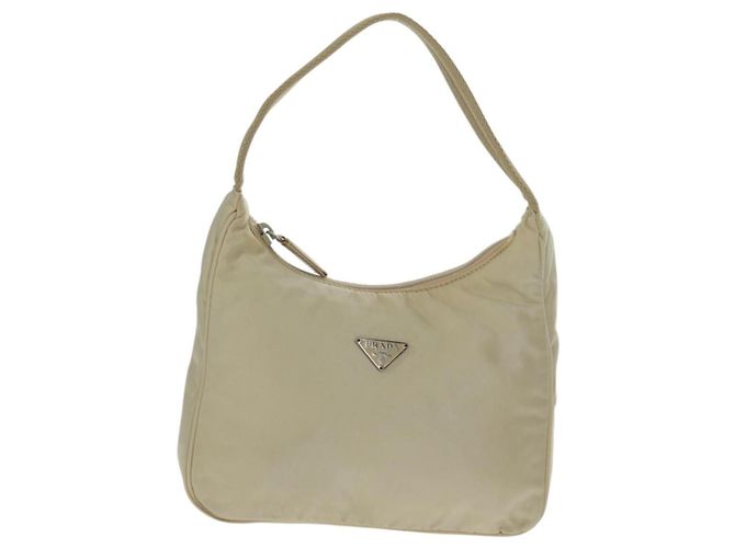 Prada Hobo Tessuto Piccolo Beige
