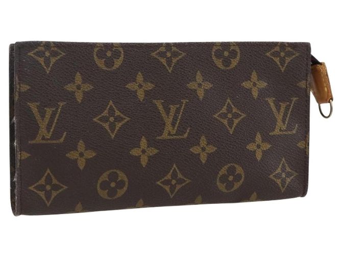 LOUIS VUITTON Monogram Bucket GM Accessory Pouch LV Auth th6598