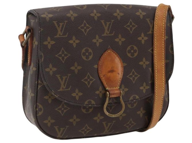 LOUIS VUITTON Bolsa de Hombro Monogram Saint Cloud GM M51242 LV Auth ep13519 Monograma