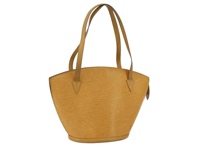 LOUIS VUITTON Epi Saint Jacques Shopping Shoulder Bag Yellow M52269 Auth ep13342