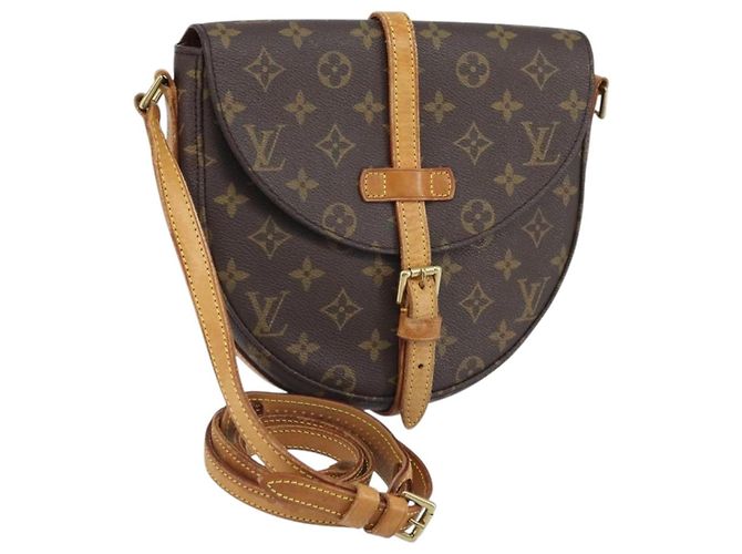LOUIS VUITTON Bolsa de Ombro Monogram Chantilly MM M51233 LV Auth 171002 Monograma