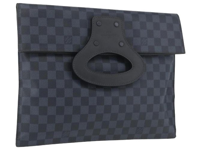 LOUIS VUITTON Cartera Clutch Damier Cobalt N51101 LV Auth ka2451
